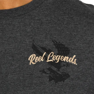 Thumbnail 3: REEL LEGENDS Men's Fly Fish Eagle T-Shirt 