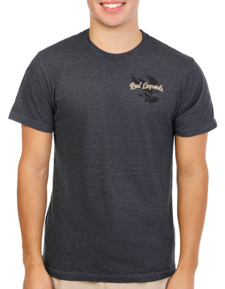 Thumbnail 7: REEL LEGENDS Men's Short Sleeve Eagle Graphic Tee 