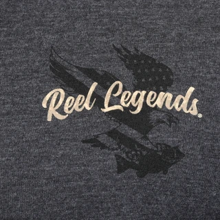 Thumbnail 8: REEL LEGENDS Men's Short Sleeve Eagle Graphic Tee 