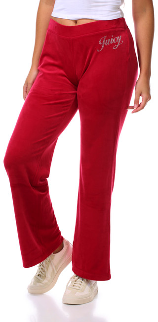 Thumbnail 1: Juicy Couture Juniors Velour Stud Track Pants 
