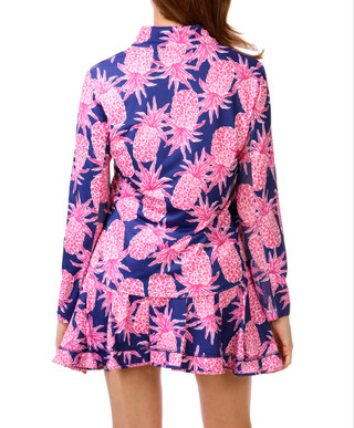 Thumbnail 3: GOTTEX Women's Long Sleeve Quarter Zip Top 