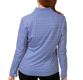 Thumbnail 2: GOTTEX Women's Long Sleeve Quarter Zip Top 