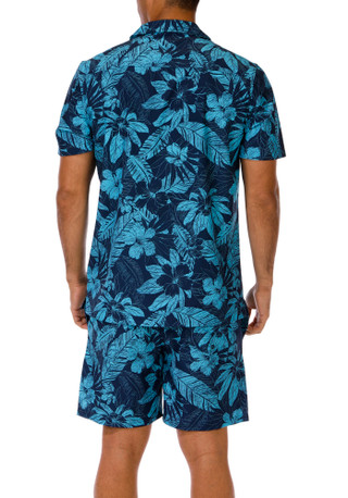 Thumbnail 6: Quiksilver Men's Flower Valley Swim Shorts 
