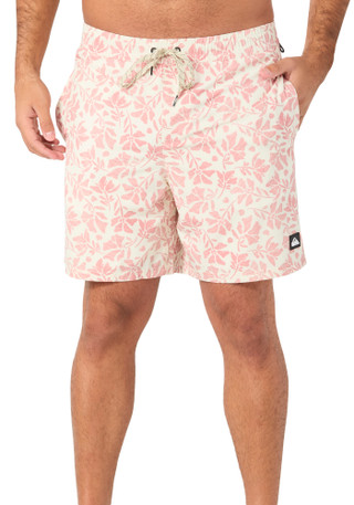 Thumbnail 1: Quiksilver Men's Flower Valley Swim Shorts 