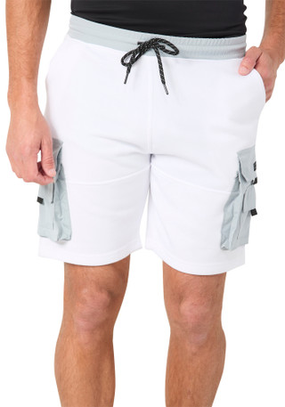 Thumbnail 1: Modern Culture Men's Solid Tech Cargo Shorts 