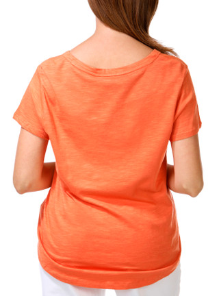 Thumbnail 2: Grace Women's Short Sleeve Solid Top 