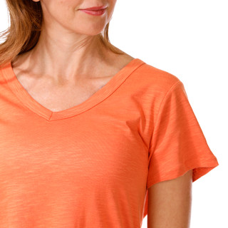 Thumbnail 3: Grace Women's Short Sleeve Solid Top 