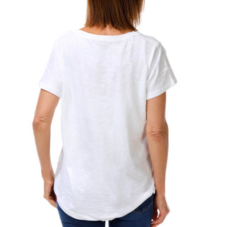 Thumbnail 2: Grace Women's Short Sleeve Solid Top 