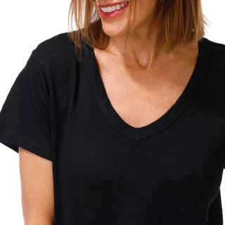 Thumbnail 2: Grace Women's Short Sleeve Solid Top 
