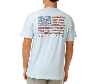 Thumbnail 1: Salt Life Men's Freedom Lures T-Shirt 