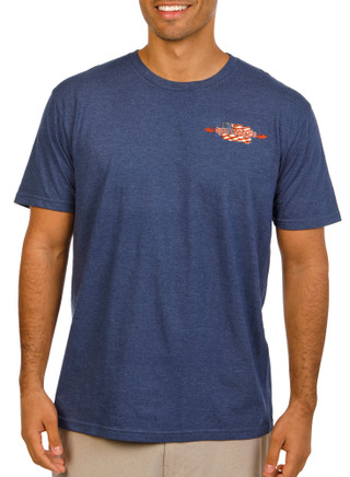 Thumbnail 4: REEL LEGENDS Men's Short Sleeve We The People Graphic T-Shirt 