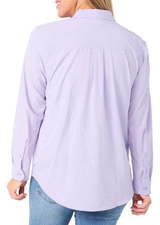 Thumbnail 4: Eddie Bauer Women's Long Sleeve Button Down Performance Shirt 