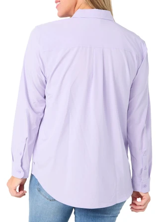 Thumbnail 2: Eddie Bauer Women's Long Sleeve Button Down Performance Shirt 