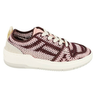 Thumbnail 3: FERRAGAMO Womens Dennis Crochet Sneakers 