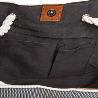 Thumbnail 2: Sun N' Sand Stripe Print Beach Tote 