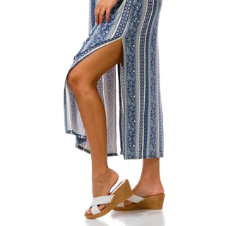 Thumbnail 3: Derek Heart Juniors Crochet Bust Maxi Dress 