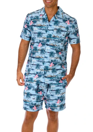 Thumbnail 2: Quiksilver Men's 2 Pc Cabana Shorts Set 