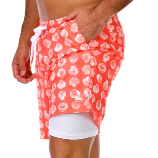 Thumbnail 2: QUICKSILVER WATERMAN Men's Shell Print Volley Swim Shorts 