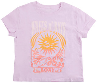 Thumbnail 2: ROXY Big Girls Waves & Rays Graphic Tee 