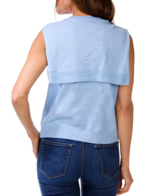 Thumbnail 2: CE CE BY CYNTHIA STEFFE Women's Sleeveless Shoulder Wrap Top 