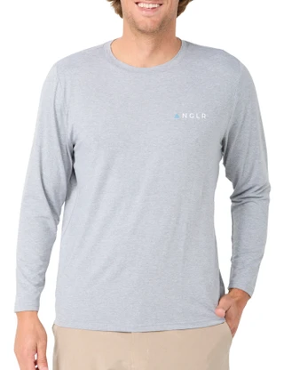 Thumbnail 1: Anglr Men's Outdoor Hammerhead Shark Shirt 