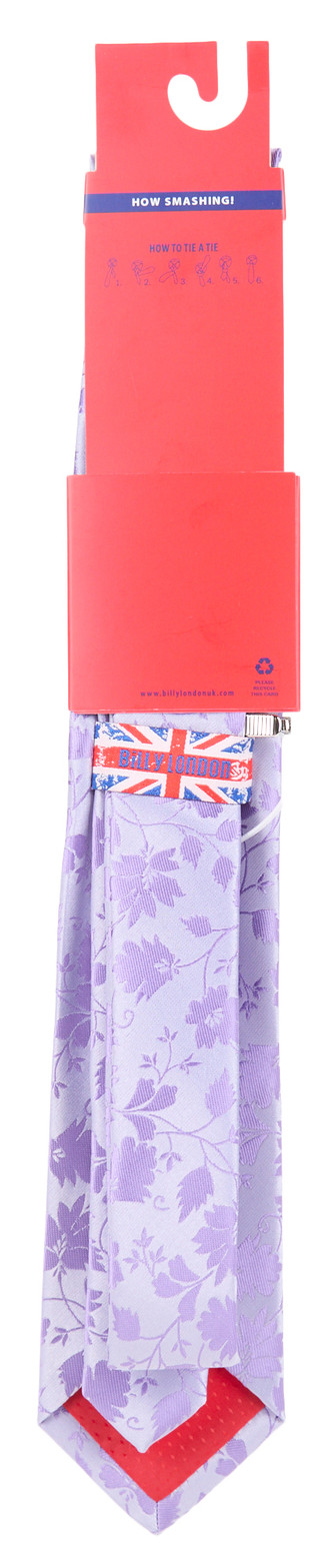 Thumbnail 2: Billy London Men's Floral Print Neck Tie  
