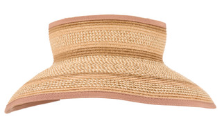 Thumbnail 3: SAN DIEGO HAT CO Women's Stripe Straw Sun Hat  