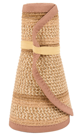 Thumbnail 4: SAN DIEGO HAT CO Women's Stripe Straw Sun Hat  