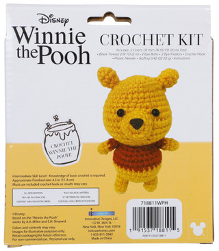 Thumbnail 2: Disney Winnie the Pooh Crochet Kit 