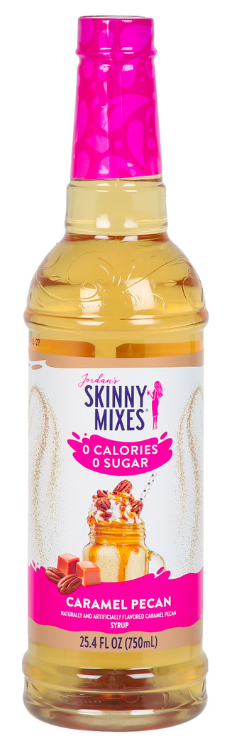 Thumbnail 4: Jordan's Skinny Mixes 25 oz Caramel Pecan Syrup 