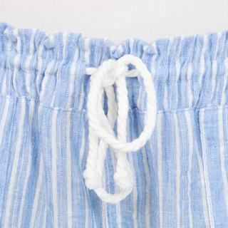 Thumbnail 2: Cisono Juniors Rope Waist Tie Linen Pants 