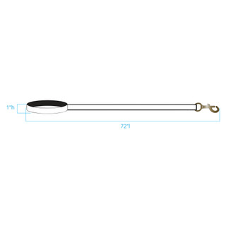 Thumbnail 2: Carolina Pet Company Checkered Wave Pet Leash 
