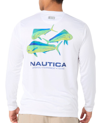 Thumbnail 4: Nautica Men's Outdoor Ahi Tuna Shirt 