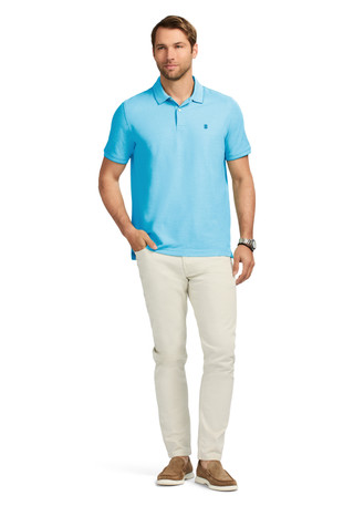 Thumbnail 3: IZOD Men's Solid Pique Polo Shirt 