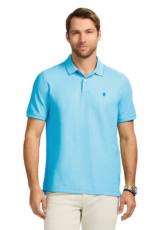 Thumbnail 1: IZOD Men's Solid Pique Polo Shirt 
