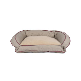 Thumbnail 1: Carolina Pet Company GreenDog Checkered Wave Bolster Pet Bed 