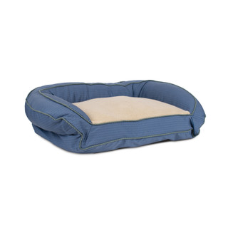 Thumbnail 19: Carolina Pet Company GreenDog Checkered Wave Bolster Pet Bed 