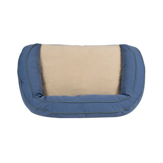 Thumbnail 23: Carolina Pet Company GreenDog Checkered Wave Bolster Pet Bed 