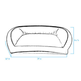 Thumbnail 25: Carolina Pet Company GreenDog Checkered Wave Bolster Pet Bed 