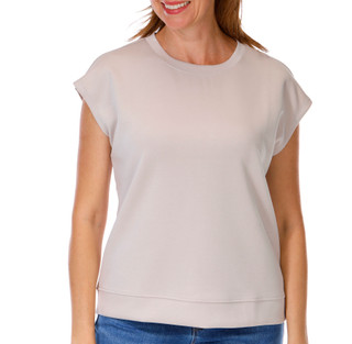 Thumbnail 1: Workshop Women's Short Sleeve Solid Top 