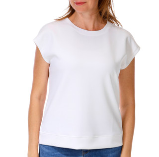 Thumbnail 1: Workshop Women's Short Sleeve Solid Top 