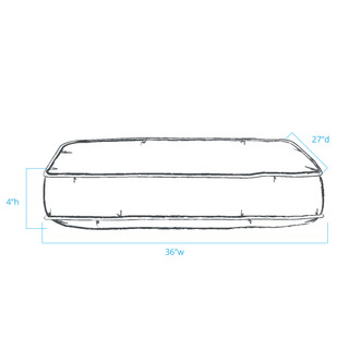 Thumbnail 5: Body Glove Paintflower Pet Bed Napper 