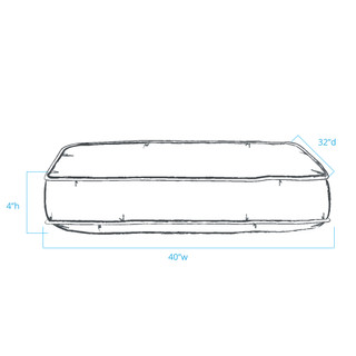 Thumbnail 7: Body Glove Paintflower Pet Bed Napper 