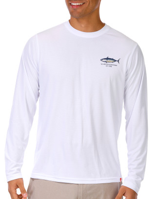 Thumbnail 2: The American Outdoorsman Men's Long Sleeve Performance Graphic Fishing Tee 