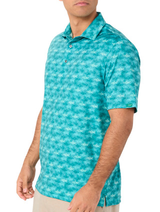 Thumbnail 3: GREG NORMAN Men's Celtic Sharks Polo Shirt 