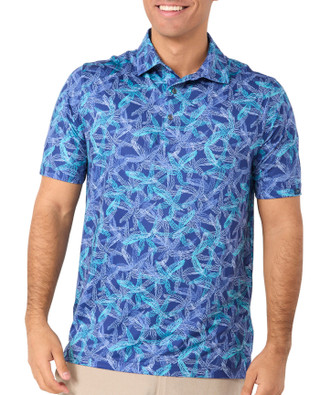 Thumbnail 1: GREG NORMAN Men's Graphic Golf Polo Shirt 