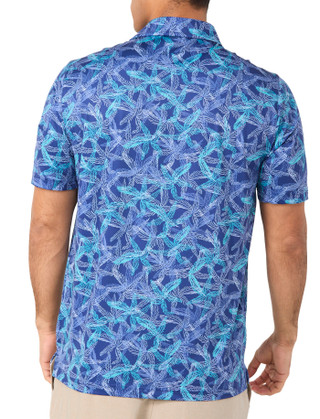 Thumbnail 2: GREG NORMAN Men's Graphic Golf Polo Shirt 