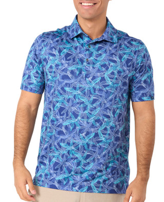 Thumbnail 1: GREG NORMAN Men's Graphic Golf Polo Shirt 
