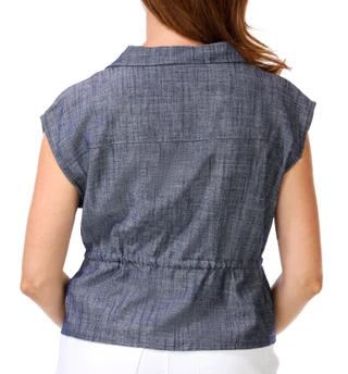 Thumbnail 2: Ellen Tracy Women's Sleeveless Solid Top 