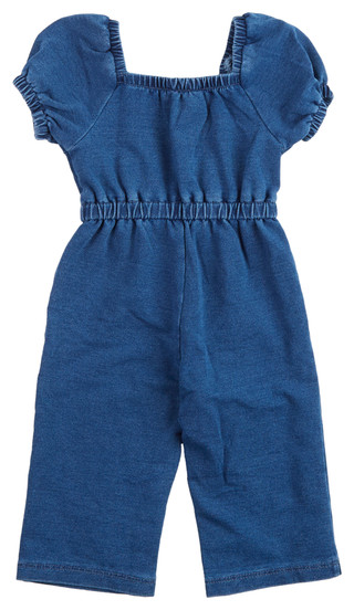 Thumbnail 2: Habitual Baby Girls Denim Jumpsuit 